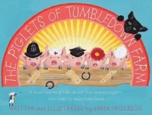 The Piglets of Tumbledown Farm by Karen Fredericks Paperback