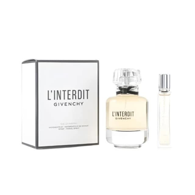 Givenchy L'Interdit Gift Set 80ml Eau de Parfum + 12.5ml EDP