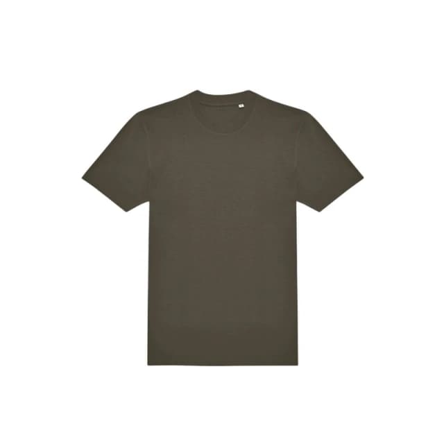 B&C Mens E220 T-Shirt in Khaki Size: XS Khaki Male XS