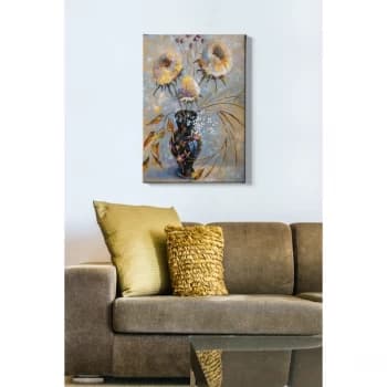 Kanvas Tablo (50 x 70) - 23 Multicolor Decorative Canvas Painting