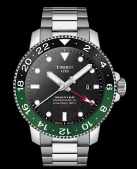 Tissot Seastar 1000 Black Dial Steel Mens Watch T120.429.11.051.01 T120.429.11.051.01