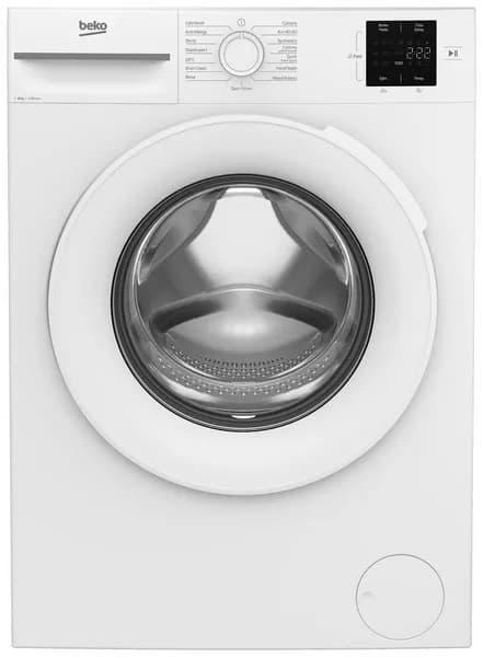 Beko B300 BM1WT3821W 8KG 1200RPM Spin Washing Machine