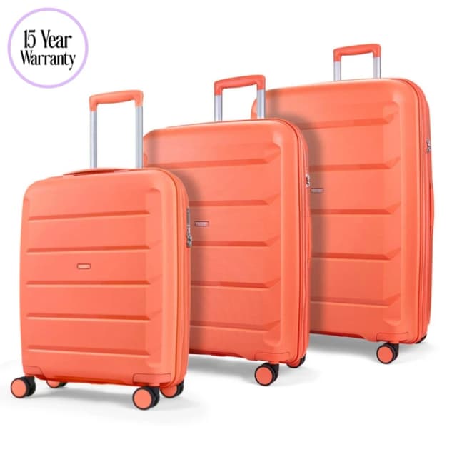 Rock Tulum Cabin Suitcases Peach TR-0239-PCH-S