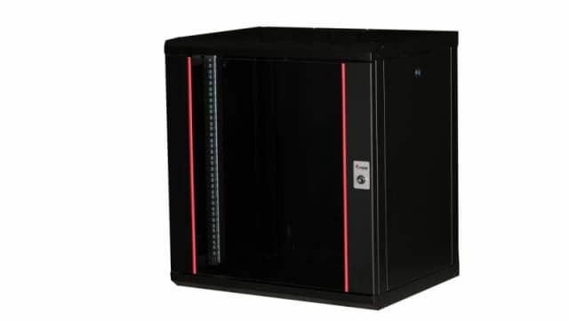 Equip Pro Mount 19' Cabinet. 12U. 600X450MM. RAL9005 Black