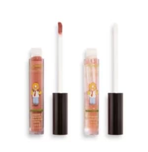 The Simpsons Makeup Revolution Living Dead Lip Kit "Donut Head Homer"