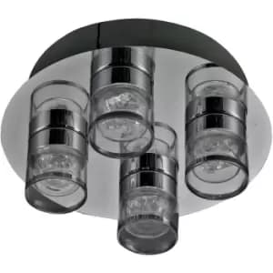Netlighting Marc Modern 4 Light Shade Cluster Ceiling Light Led, 3000K - ITLHD-5