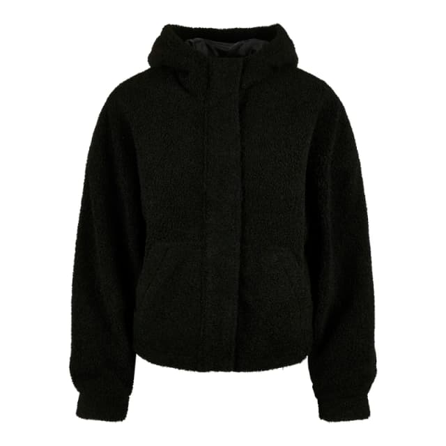 Urban Classics Womens fleece large sizes Urban Classics sherpa Noir Female 2XL