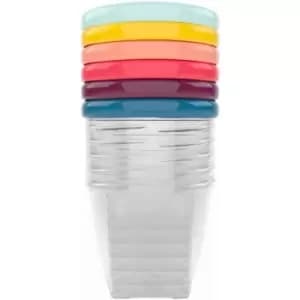 Babymoov Bowls Multicolor bowl with cap 6x250ml