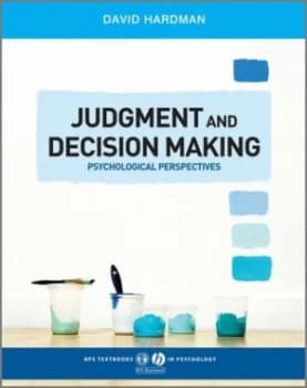Judgment and Decision Making by David Hardman Paperback