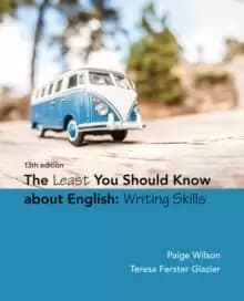 The Least You Should Know About English : Writing Skills
