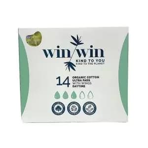 Win Win Sustainable Ultra Day Sanitary Pad Pack 14 Pack of 12 1024