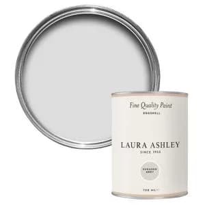 Laura Ashley Sugared Grey Eggshell Emulsion Paint, 750Ml