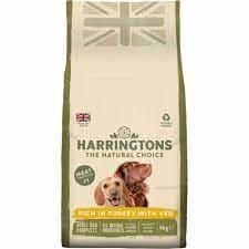 Harringtons Turkey and Vegetables Complete Dry Dog Food 5kg