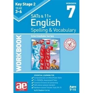 KS2 Spelling & Vocabulary Workbook 7 Intermediate Level Paperback / softback 2018