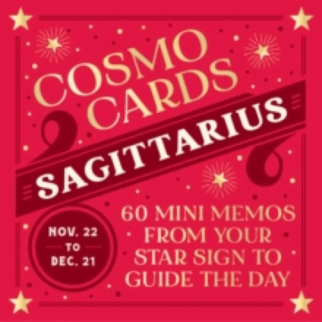 Cosmo Cards: Sagittarius : 60 Mini Memos from Your Star Sign to Guide the Day Cards