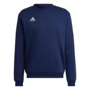 adidas Entrada 22 Sweatshirt Mens - Team Navy Blue 2
