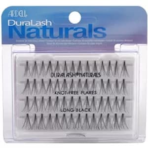 Ardell DuraLash Eyelashes Flare Clusters Long, Black 56 pcs