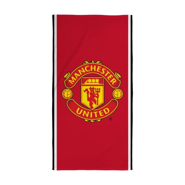 Manchester UTD Manchester United Beach Towel - Red - 150x75cm
