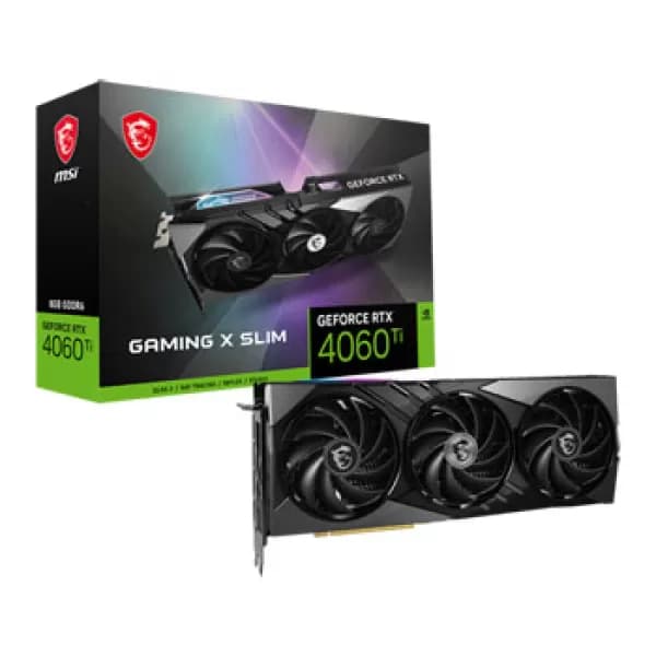MSI GeForce RTX 4060 Ti GAMING X SLIM 8G NVIDIA 8GB GDDR6