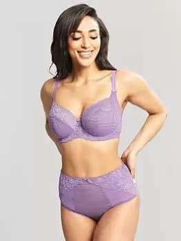 Panache Envy Deep Brief - Violet, Purple, Size 12, Women