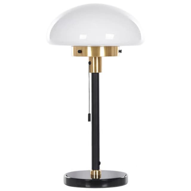 Beliani Table Lamp Minija Metal Black