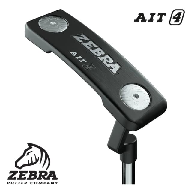 Zebra AIT4 Right Handed Putter Black unisex 35in