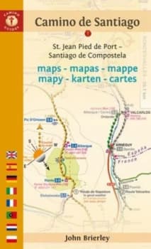 Camino De Santiago Maps by John Brierley Book