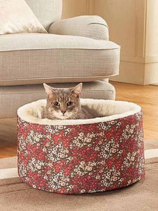 Laura Ashley Libby Cat Cosy Medium, Multi 72865
