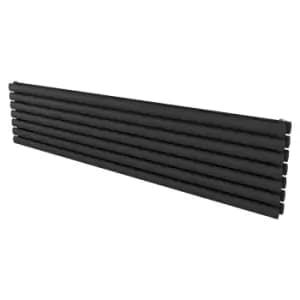 Eden Duplex Horizontal Designer Radiator 410x1800 Anthracite