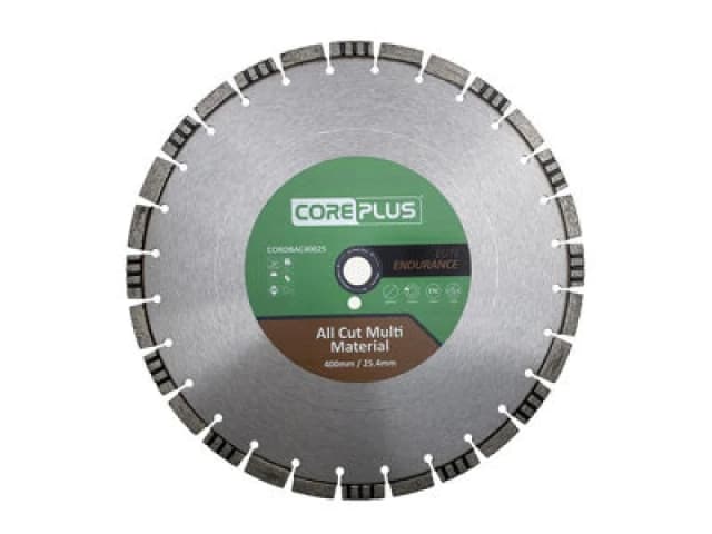 Coreplus Elite All Cut Multi-Material Diamond Blade 400 X 25mm Cordbac40025