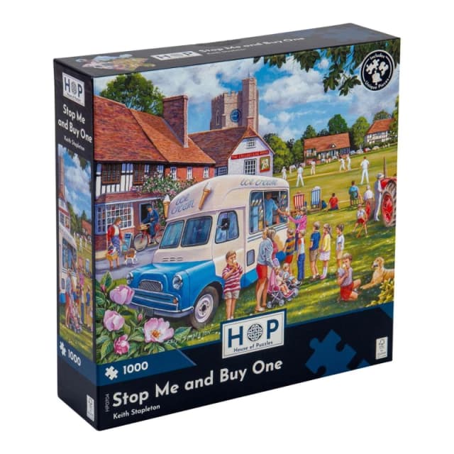 The House Of Puzzles Stop Me & Buy One 1000 Piece Jigsaw Puzzle Size: 1000 Pieces Multicolor Unisex 1000 Pieces