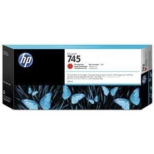 HP 745 Chromatic Red Ink Cartridge 300ml
