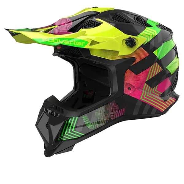 LS2 MX700 Subverter Chromatic Black-06 Offroad helmet Size 3XL