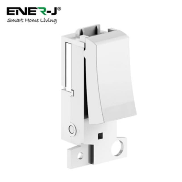 Ener-J Ener - J Major UK Grid Kinetic Switch Pro Series 1 Gang White 433Mhz