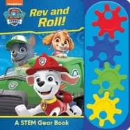 nickelodeon paw patrol rev and roll a stem gear sound book