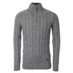 Jacob Henley Zip Knit