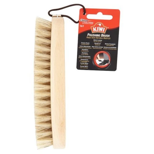 Kiwi Natural Bristle Shoe Polishing Brush