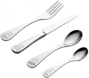 Viners Jungle 4 Piece Kids Cutlery Set