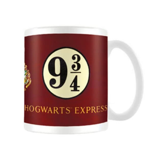 Harry Potter Platform Nine and Three Quarters Mug White unisex