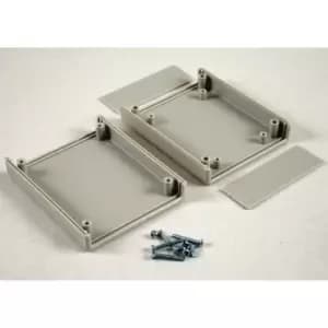 Hammond 1593BBGY Instrument Case, GPABS 95 x 77 x 30 Grey