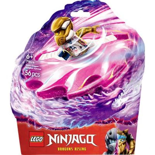 LEGO LEGO NINJAGO Sora's Dragon Spinjitzu Spinner Toy 71824