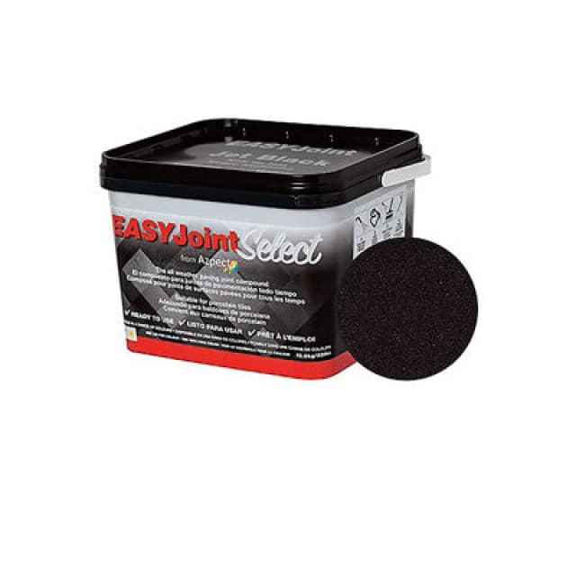 Easyjoint Select Jet Black Jointing Compound Ceramic Porcelain Paving 12.5Kg Tub