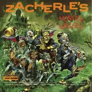 Zacherle's Monster Gallery LP (Clear with Green Swirl)