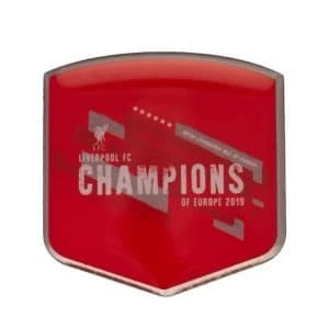 Liverpool FC Champions Of Europe Badge