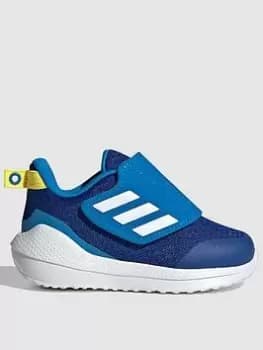 adidas Infant Eq21 Run 2.0 Ac, Blue/White, Size 4
