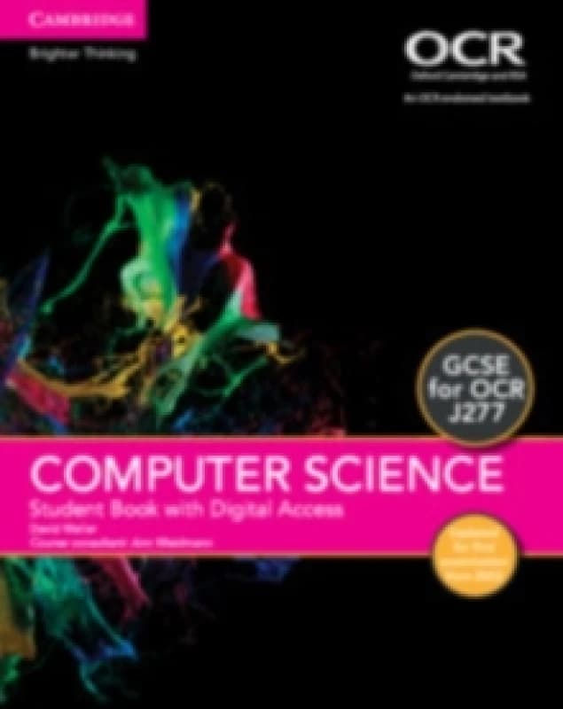 David Waller GCSE Computer Science for OCR Student Book with Digital Access (2 Years) Updated Edition Book Multi unisex