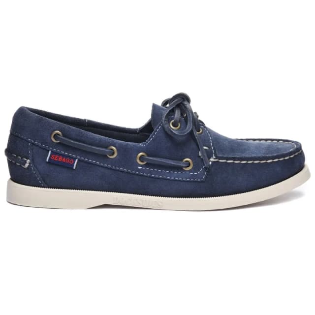 Sebago Womens boat shoes Sebago Portland Flesh Bleu Female 40,5