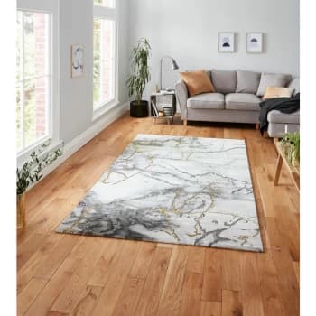 Craft 23270 Ivory Gold 120cm x 170cm Rectangle - Yellow and Ivory