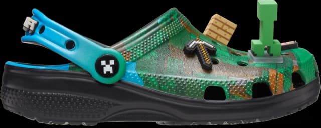 Crocs Kids Minecraft Classic Clogs Multi J1