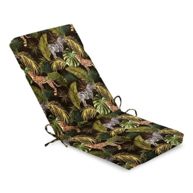 Luxury Living Water-Repellent Chair Pad Fade-Resistant 95Cmx42Cmx4Cm Multi Safari